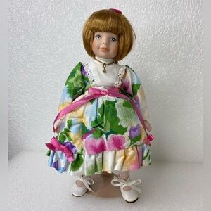 Vintage GOEBEL Porcelain Doll, Victoria Ashlea Originals by Karen Kennedy - JUNE